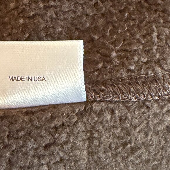 Lady White Co. men's bomber jacket brown large 40 cotton sweatshirt bark - Picture 10 of 10